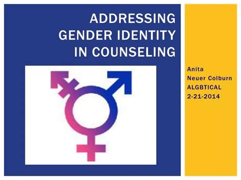 Ppt Addressing Gender Identity In Counseling Powerpoint Presentation Id2325628