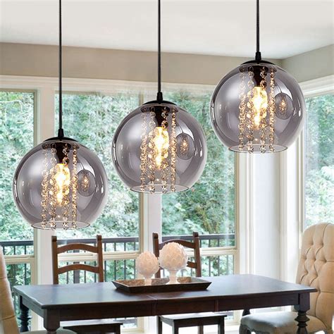 Large Glass Pendant Lights For Kitchen Island Kitchen Pendant Light Fixture Homesfeed