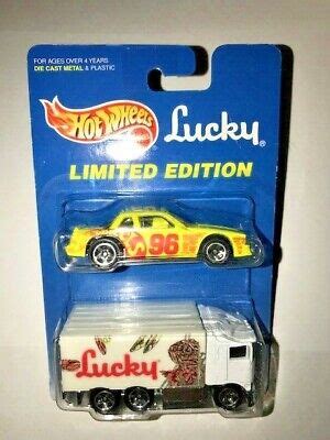 Hot Wheels Buick Stocker Hiway Hauler Lucky LE 2 Pack 16045 New 1996