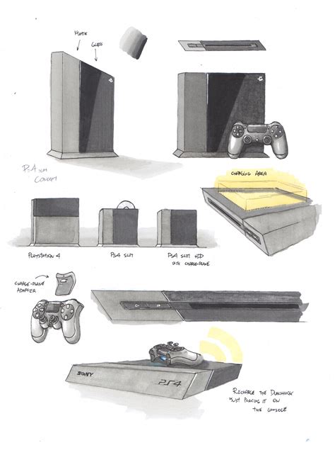 Playstation 4 Slim Concept On Behance