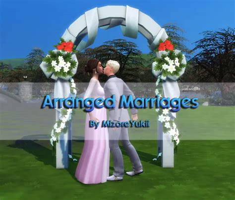 Arranged Marriages Mods De Gameplay Sims 4 Améliorations Tweaks Et Plus Mysims4mods