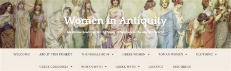 ushering “women in antiquity” into the modern classroom