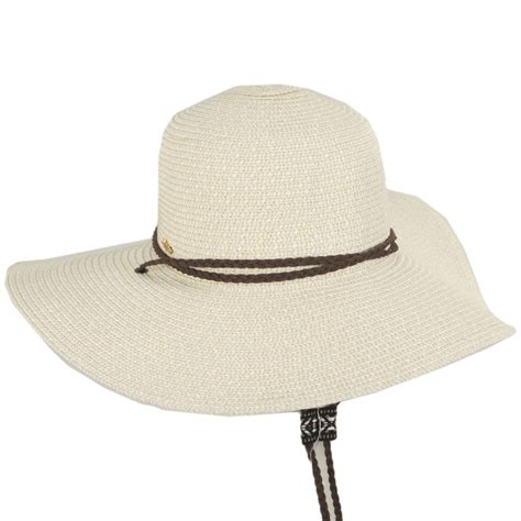 Cappelli Straworld Merryl Braided Toyo Straw Swinger Sun Hat Sun Hats