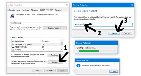 How To Create A System Restore Point In Windows 10