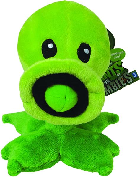 Plants Vs Zombies 7 Inch Peashooter Plush Toy Uk Toys And Games