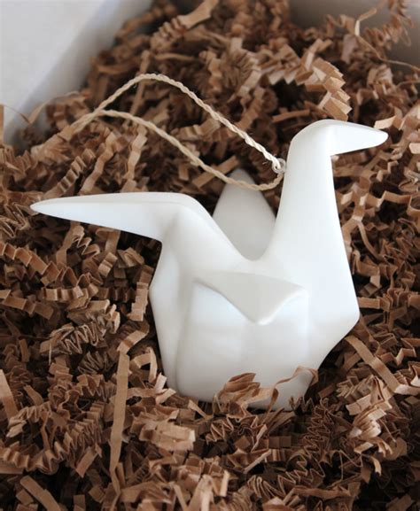 White Porcelain Bird Ornaments Bird Theme Christmas Tree Ornaments