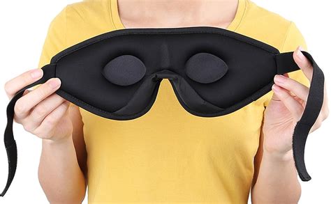 Peneede 100 Blackout 3d Sleeping Eye Mask Contoured Soft Memory Foam Molded Night Sleep Mask