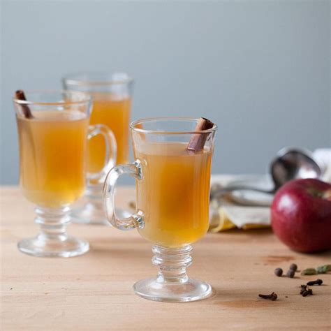 Hot Cider With Apple Brandy And Spices Recipe Eatingwell