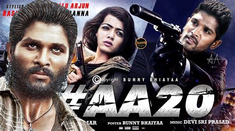 Allu Arjun New Movie Aa20 Movie Hindi Dubbed Aa20 Trailer Aa20 Teaser