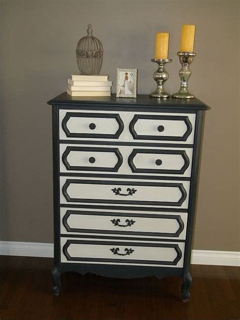 A Few Simple Ways Of Giving An Old Dresser A Fresh New Look Black And