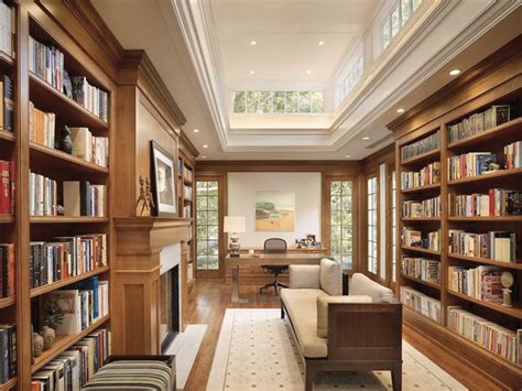 5 Tips To Create A Multifunctional Home Library Home Library Design