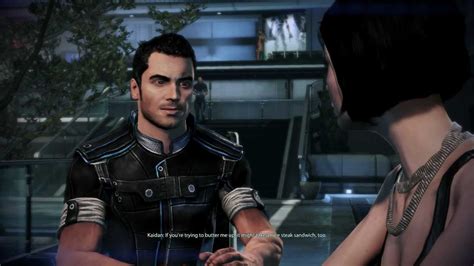 Mass Effect 3 Kaidan Romance 11 Romantic Dinner Out Faithful