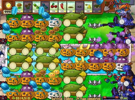 Plants Vs Zombies Survival Endless 200 Flags And Beyond Cobless Setup