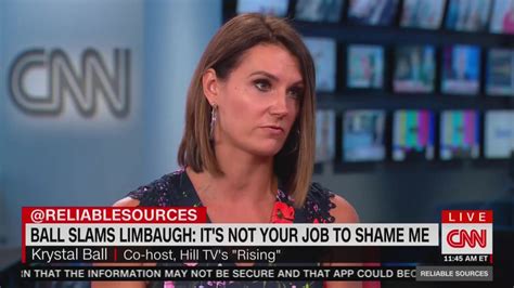 Krystal Ball The Thought Has Occurred To Me On Suing Rush Limbaugh