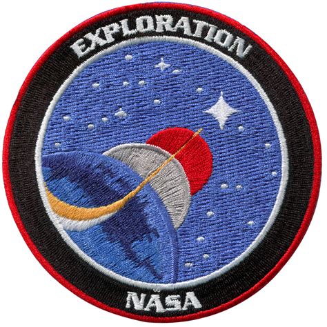 Nasa Space Travel Solar System Mars Program Shuttle Badge Iron Sew On