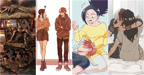 My Hero Academia 10 Adorable Todoroki And Yaoyorozu Fan Art That Will