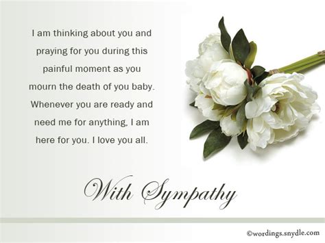 Words Of Sympathy Loss Of A Son