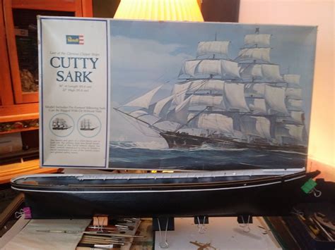 Cutty Sark By Qakeith Finished Revell Plastic Kit Build Logs