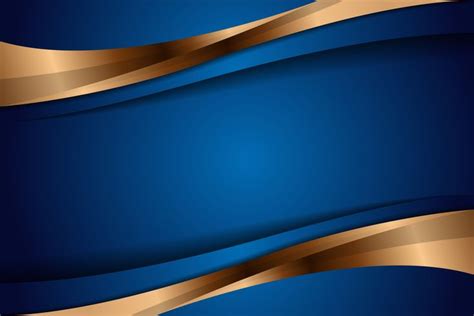 Abstract Background Blue Gold Graphic By Nooryshopper · Creative