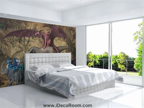 Dinosaur Wallpaper Large Wall Murals For Bedroom Wall Art Idcwp Kl