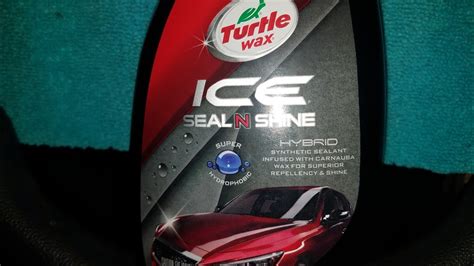 Turtle Wax Ice Seal And Shine Application And Review Youtube