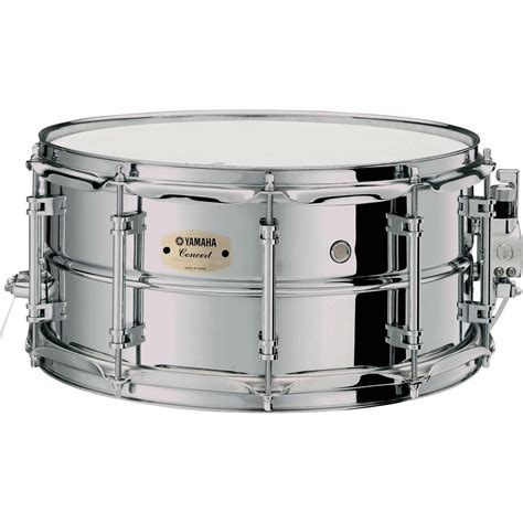 Yamaha Intermediate Concert Snare Drum 12mm Chrome Plated Steel Shell