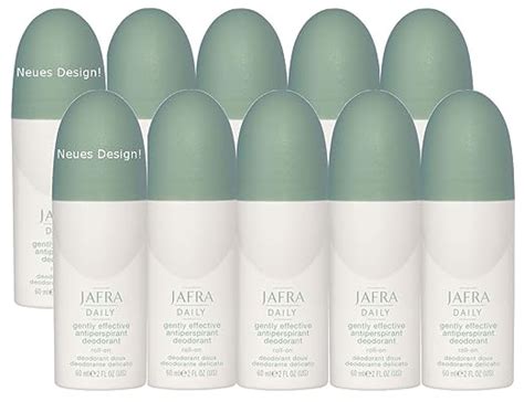 Jafra Antiperspirant Deo Roll On á 60g 10er Set Amazon De Beauty