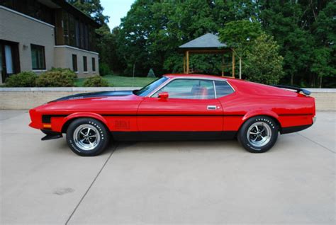 1971 Ford Mustang Mach 1 429 Cobra Jet Four Speed For Sale