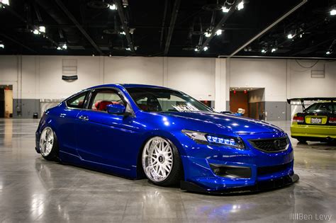 Slammed Blue Honda Accord Coupe At Tuner Evo Chicago