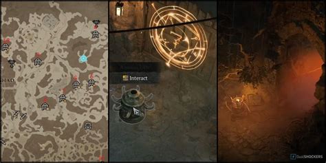 Diablo 4 All Side Dungeon Locations In Fractured Peaks