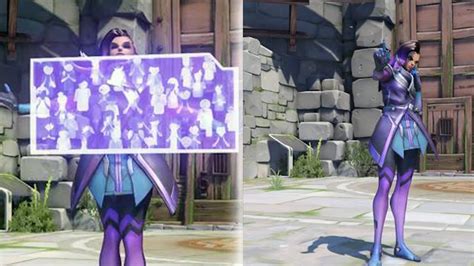Overwatch Sombra Emotes Victory Poses Voice Lines Sprays Highlight