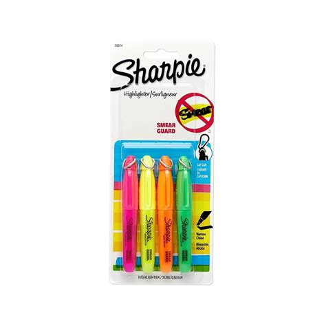Buy Bulk Sharpie Accent Mini Highlighters 4 Colored Highlighters
