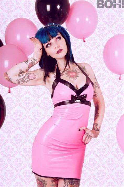 Candy Latex Dress By Mademoiselleilo On Etsy
