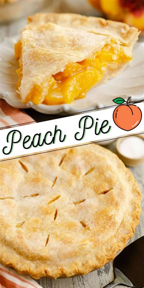 Homemade Peach Pie Recipe