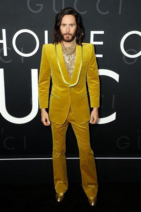 Jared Leto Auf Der Premiere Von House Of Gucci In New York Ab 2