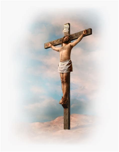 Jesus Christ On The Cross Png Png Download Jesus On The Cross