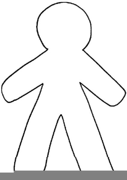 Free Clipart Gingerbread Man Outline | Free Images at Clker.com