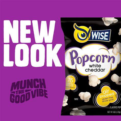 White Cheddar Popcorn — Wise Snacks