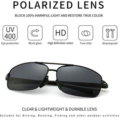 Photochromic Polarized Sunglasses Men S Uv400 Driving Transition Lens Glasses Ebay