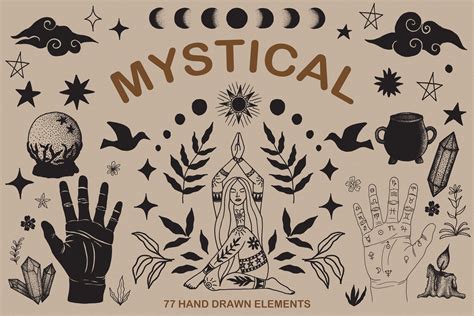 Mystical Spiritual Mystic Magic Illustrations ~ Creative Market