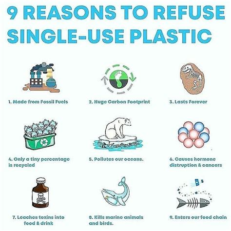 9 Good Reasons To Refuse Single Use Plastic Free Sea Facebook