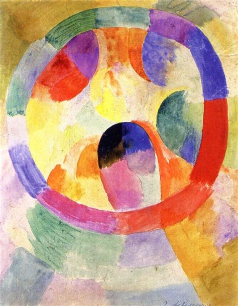 Circular Forms By Robert Delaunay16x12a3 Poster Oil Painting Gallery