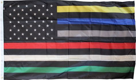 What do the colors of the american flag mean? Buy First Responders (USA) - 3'X5' Nylon Flag | Flagline
