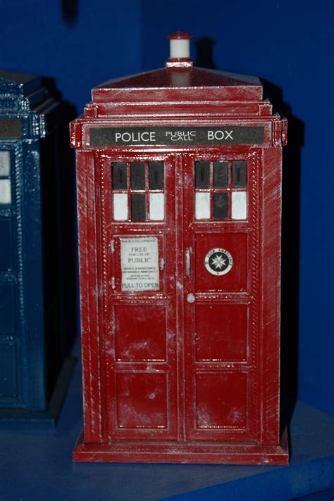 The Red Tardis The Idle Hands Workshop