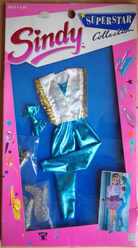 Vintage 1988 Sindy Superstar Collection Hasbro Outfit Nrfb 99535 Listed Dockor