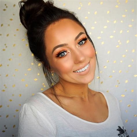 Peachy Makeup Look By Ericagamby Peachy Makeup Look Maybelline