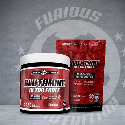 Glutamine Ultra Force Furious Nutrition