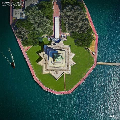 The Worlds 6 Iconic Landmarks As Seen From Above