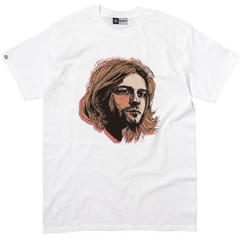 Kurt Cobain White T Shirt T Shirt White Tshirt Shirts