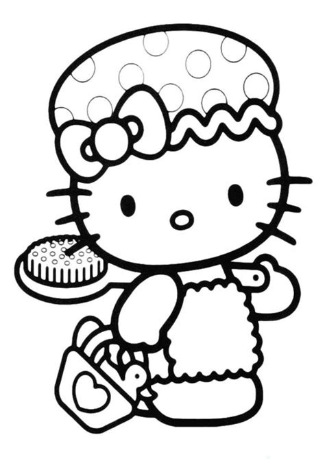 Desene Cu Hello Kitty De Colorat Imagini și Planșe De Colorat Cu Hello